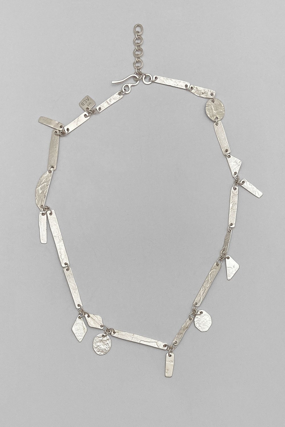 Dani Small Charms Necklace Silver — annie costello brown