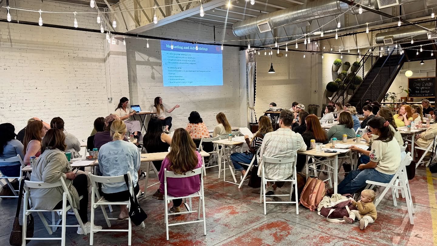 Thank you, @plentymercantile for hosting our annual Holiday Pop-Up Shops Retailers Meeting! Stay tuned for our roster announcement! 
Thank you to our sponsors for making the Holiday Pop-Up Shops possible.
@fowlerauto @ssmhealthsaints @midfirst @aut