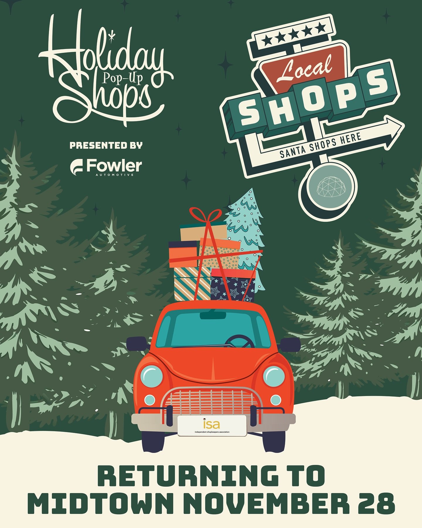 It&rsquo;s November 1st! You know what that means: the chill is in the air and the Holiday Pop-Ups are coming. 

🔔Turn on post notifications for the roster announcement.