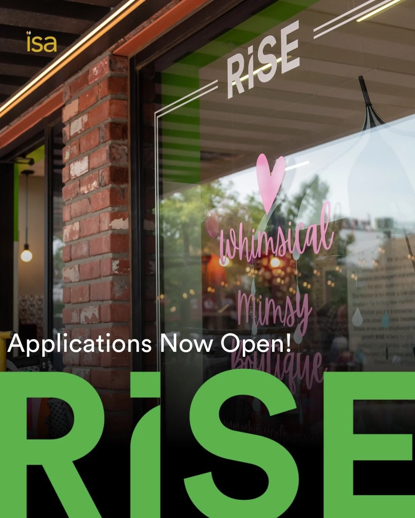 🎉Have you dreamed of having your own storefront? Would you like the opportunity to test the Downtown Edmond market? Citizens Bank of Edmond has just the place for you!

🎉Independent Shopkeepers Association is accepting applications for RiSE: Retail