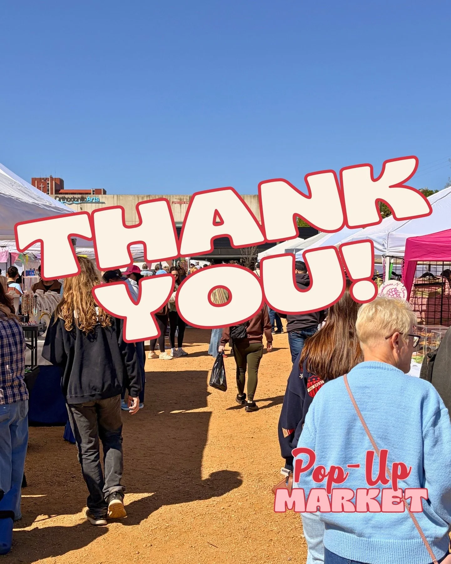 A Big special thank you to our amazing okc community for showing up and showing love at the pop-up market!   ✨Your support means the world to our local vendors and helps keep our community thriving. We will see you all again soon!  #ShopSmall #ShopLo
