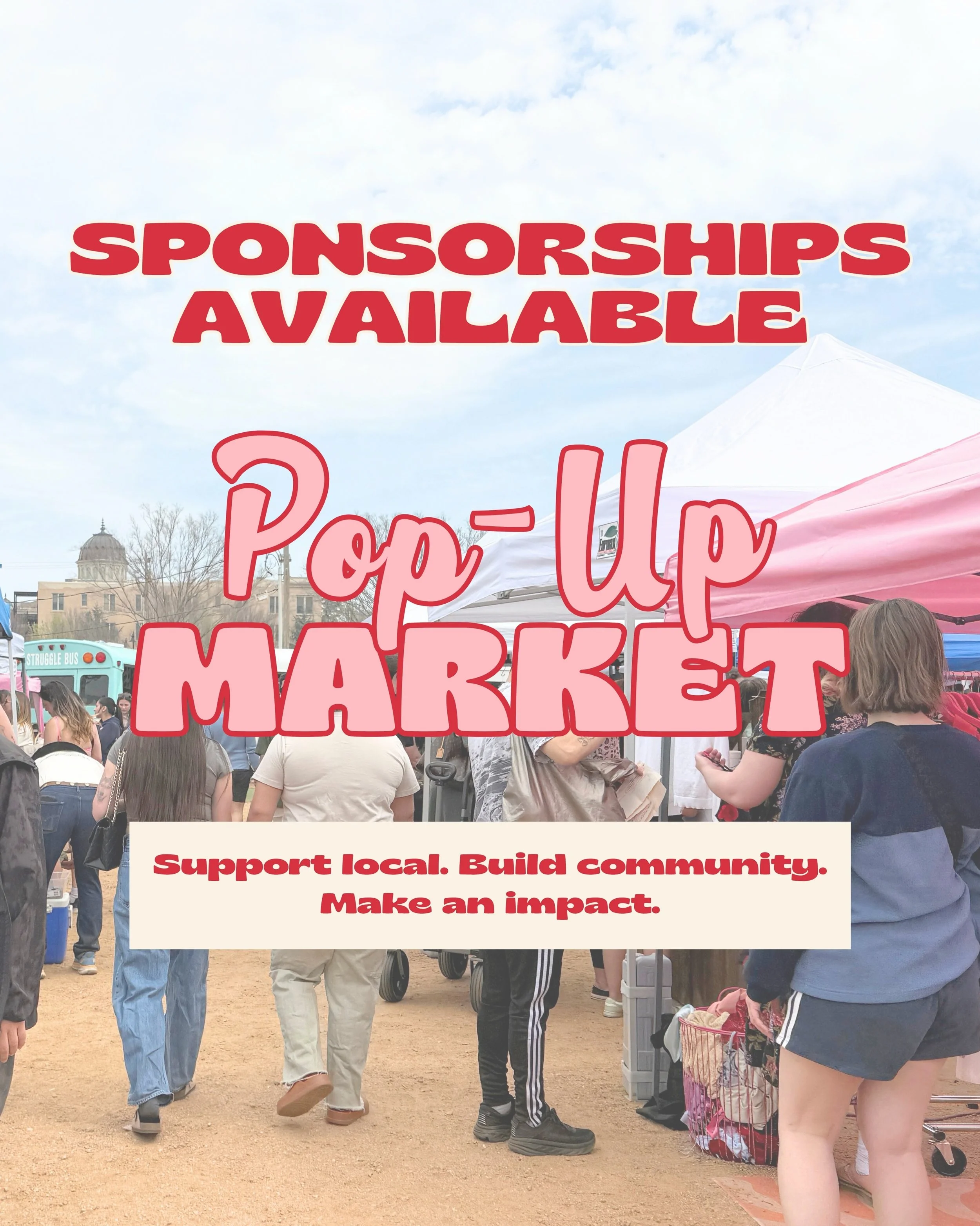 Want to connect with local shoppers this season? ✨

Promotional opportunities are now available for our one-day Pop-Up Markets in the heart of Midtown

The Pop-Up Market brings together engaged shoppers, local makers, and the small business community