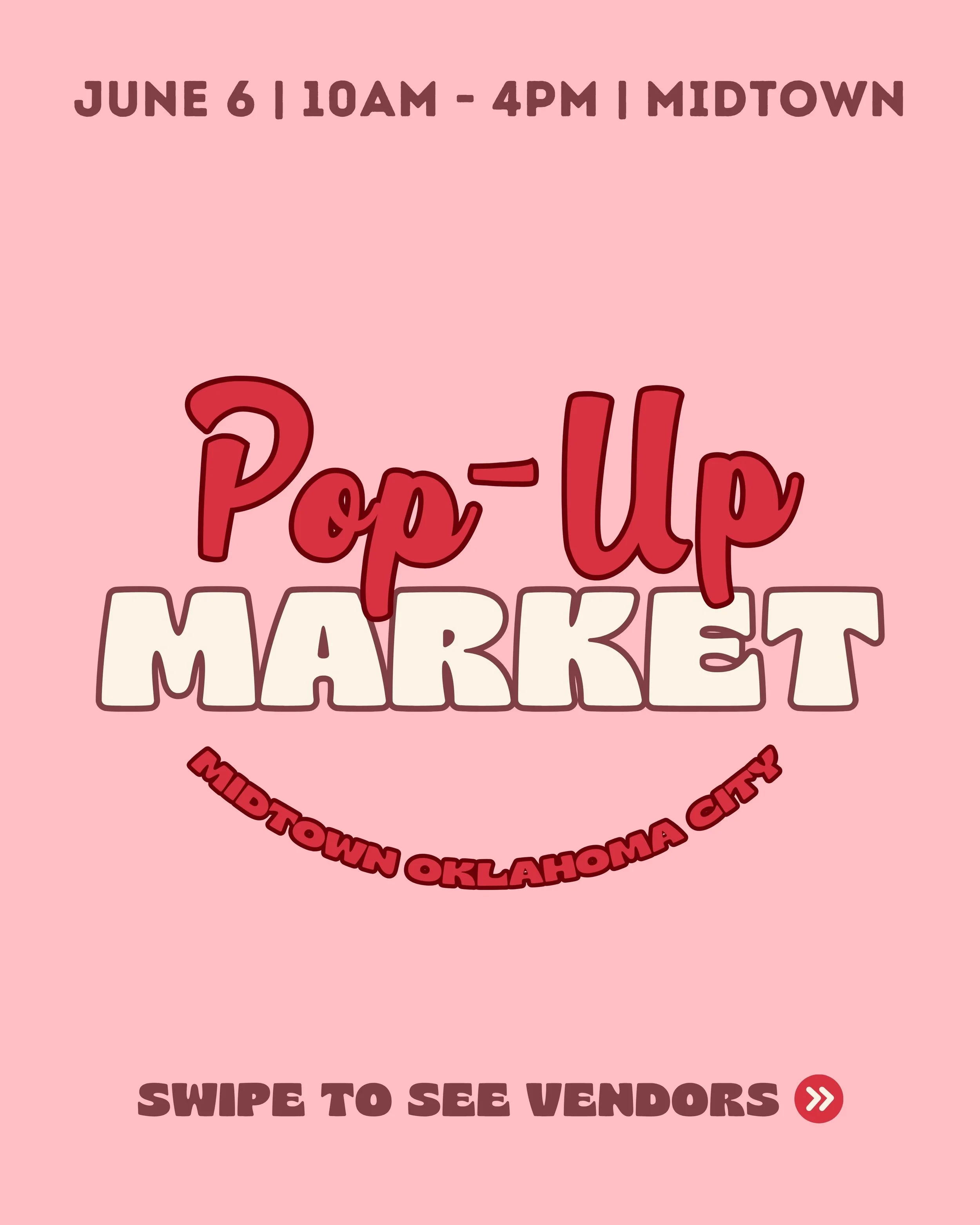 Have you heard? The Holiday Pop-Ups is hosting a pop-up market on June 6 in Midtown! 

With 60+ vendors, we&rsquo;ve made shopping locally easy and all in one place. Not to mention plenty of reasons to treat yourself, too.
Swipe to see the list of ve