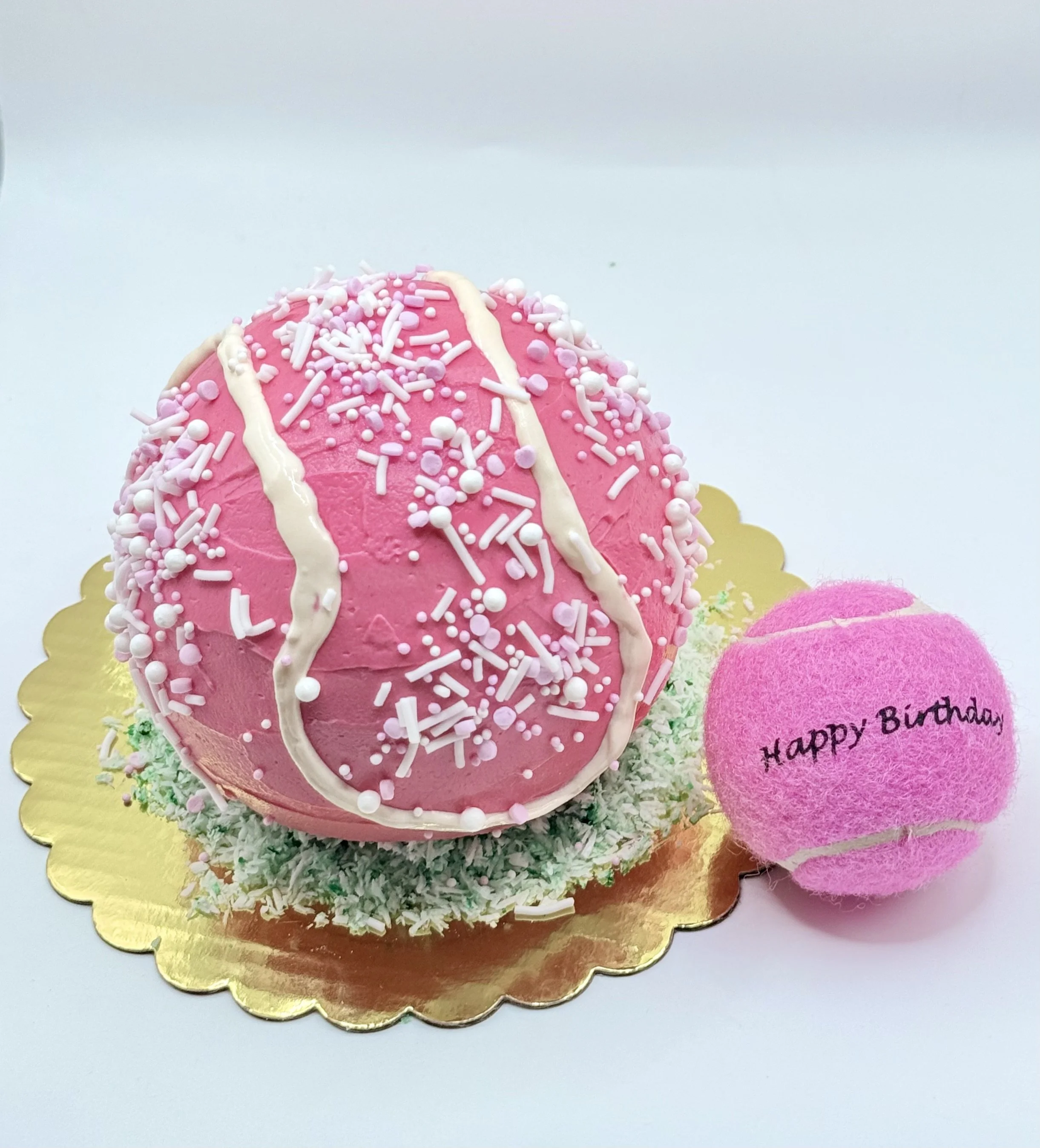 Tennis Ball Cake