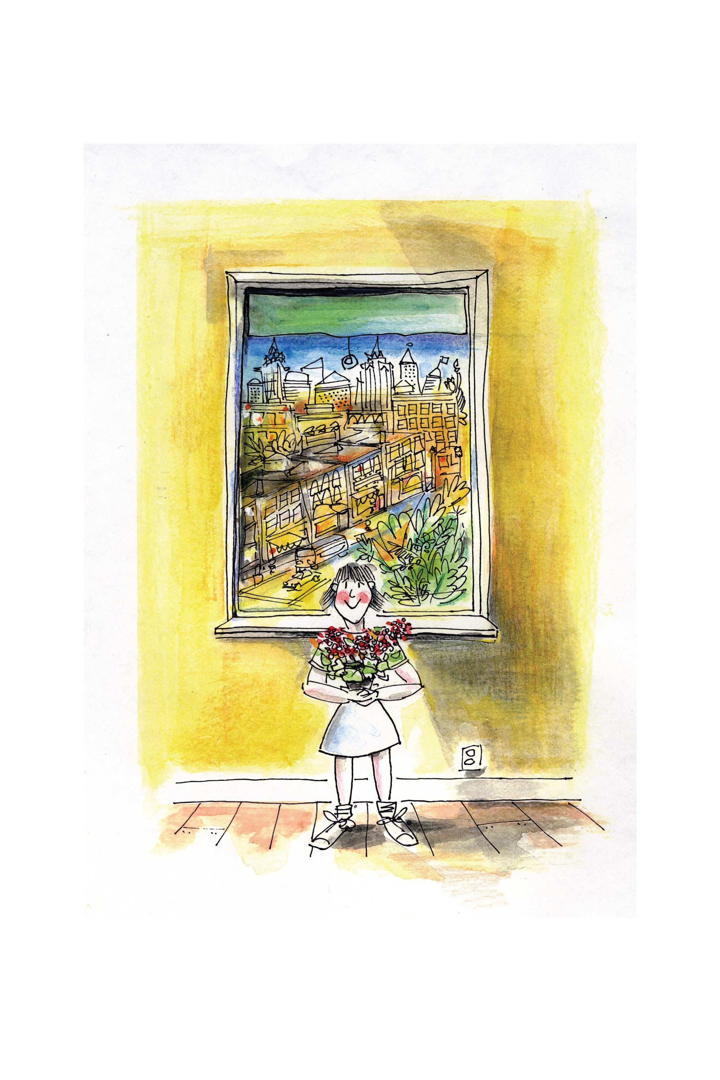 Illustrations for “Jane on Jane Street,” a children’s book