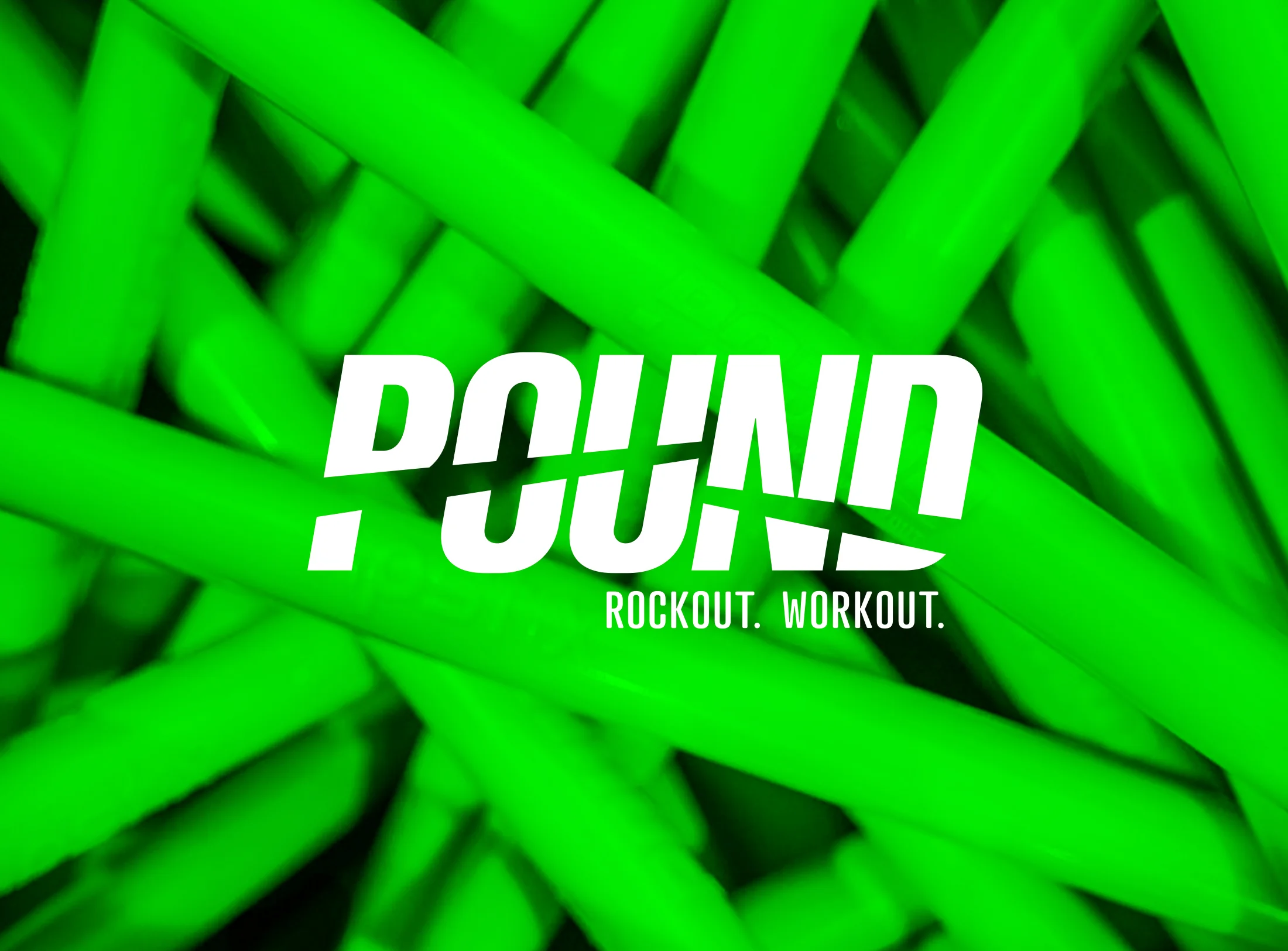  The brand and logo was designed to convey the rebellious and energetic nature of pounds fitness routines. 