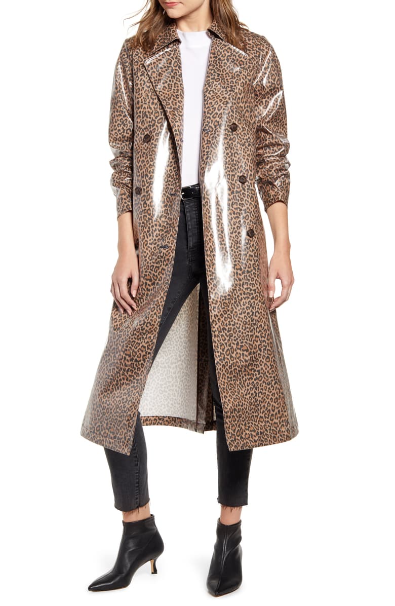  2. - How cute is this leopard rain coat from one of my favorite designers, Arielle Charnas of Something Navy. I love leopard and I thought this was something different being a rain jacket. I always need one for fall/winter in South Alabama. 