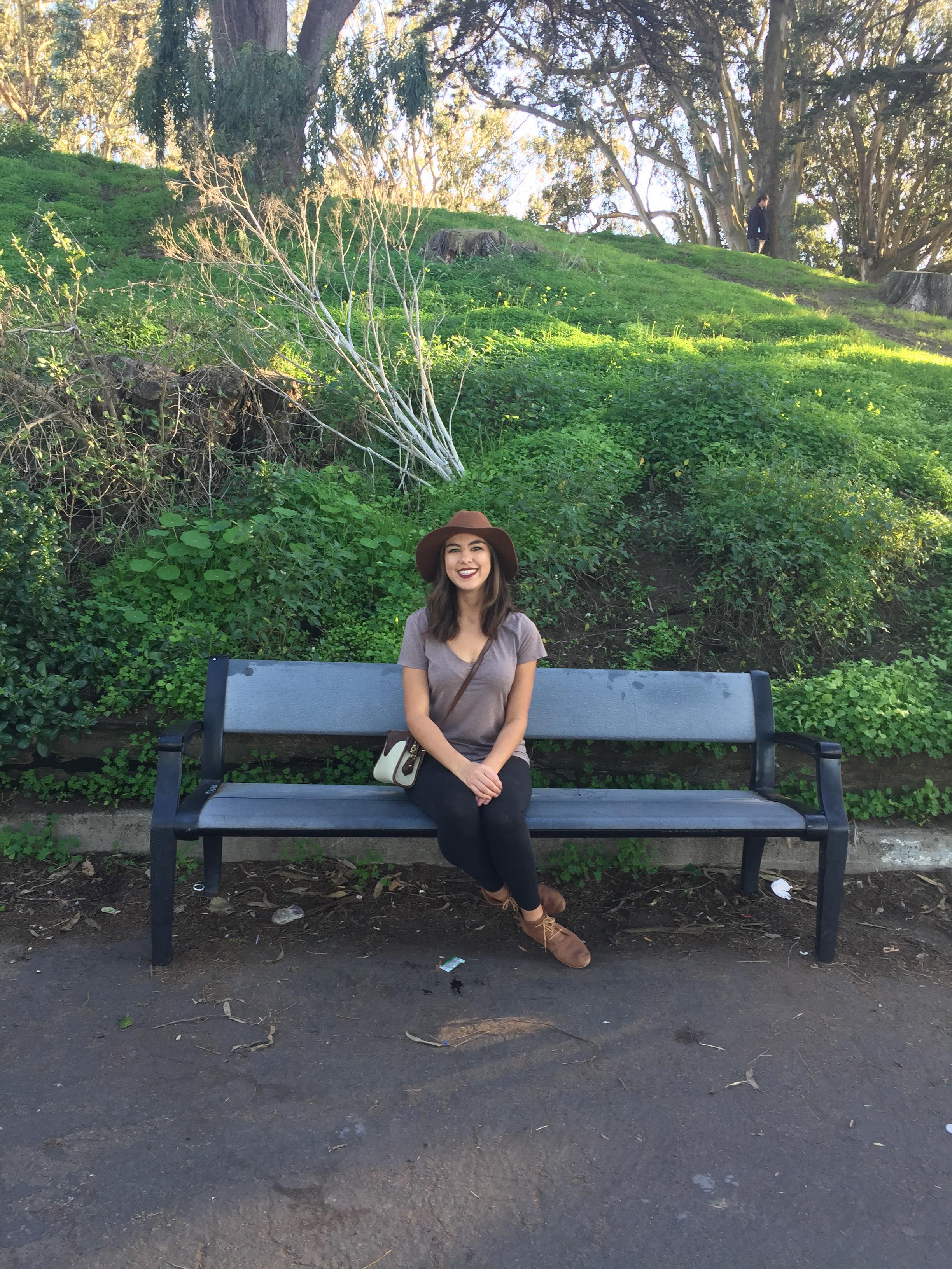 I am all smiles when visiting San Francisco, my favorite city!
