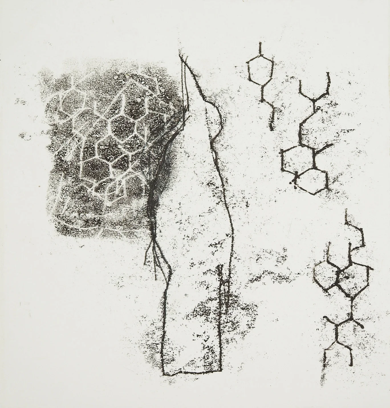 Untitled Mixed media on paper 29.5 x 28 cm 2017