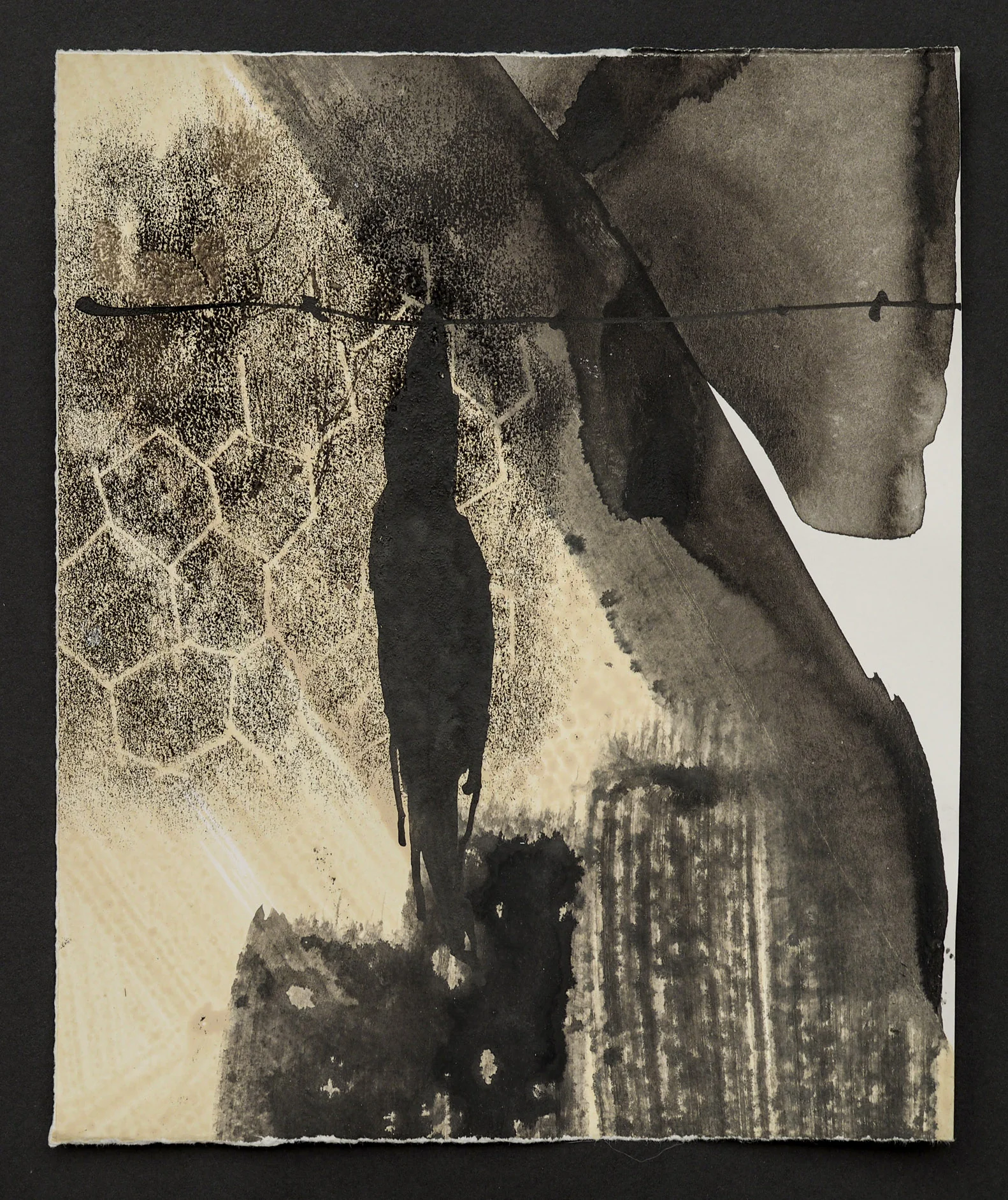 Untitled Mixed media on paper 21 x 17.5 cm 2017