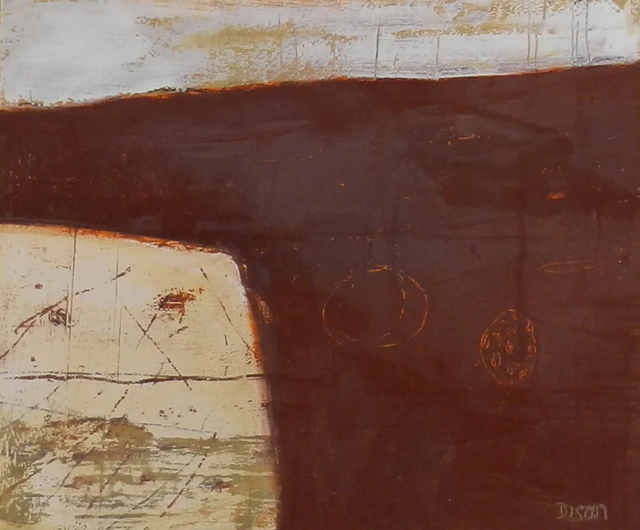 Hades Map 4 Oil on board 35 x 42 cm 2015