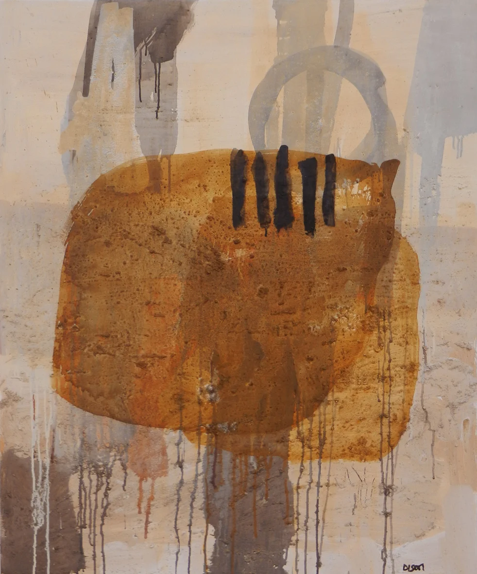 The Promise Mixed media on canvas, 118 x 98 cm 2015