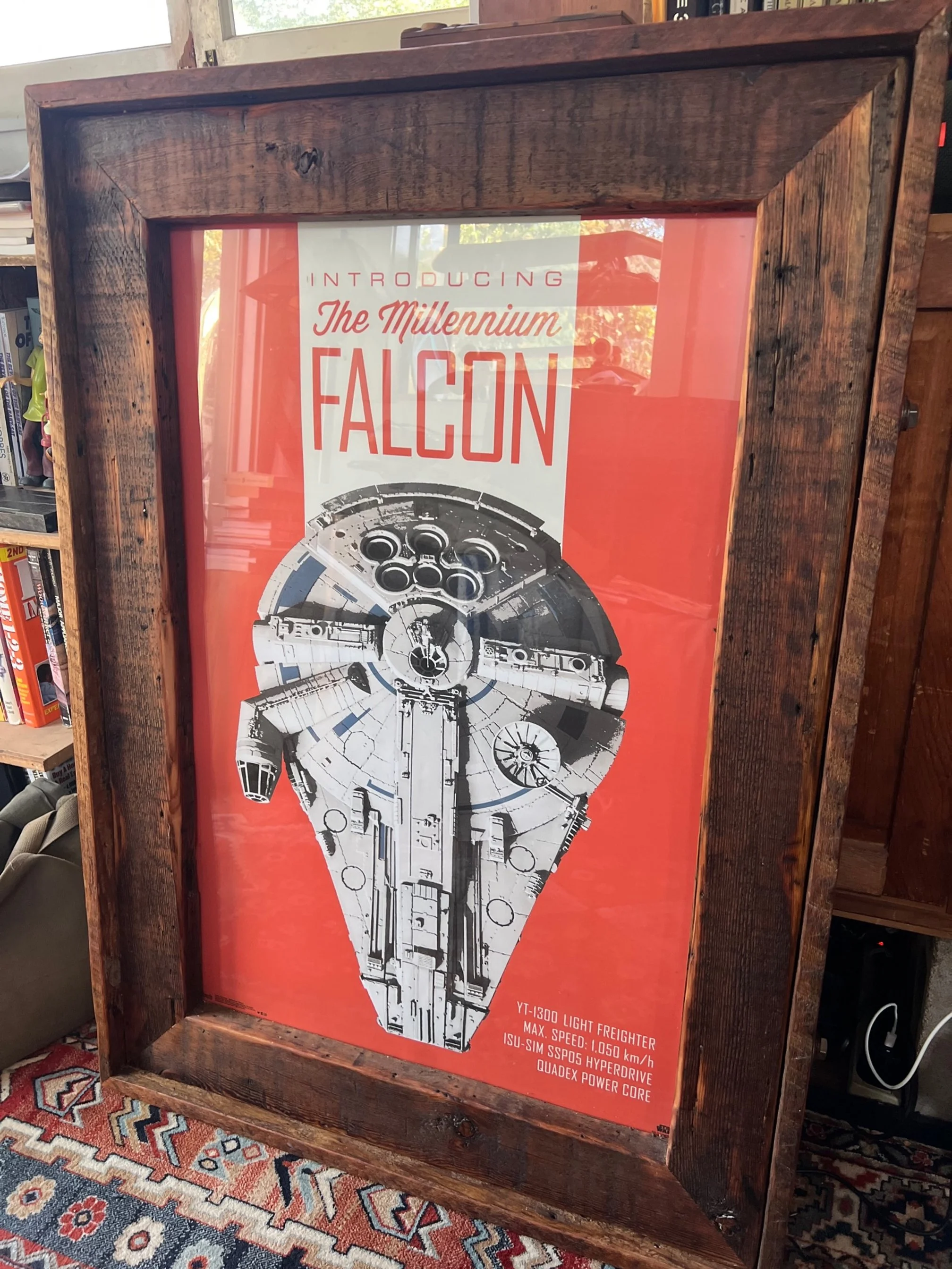 Millenium Falcon wood frame2.JPG