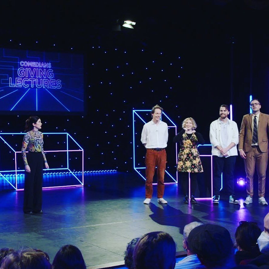 Comedians Giving Lectures NZ on @threenewzealand right now! Please tune in! Making it was a dream come true.