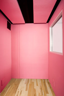 Pink Interior VocalBooth