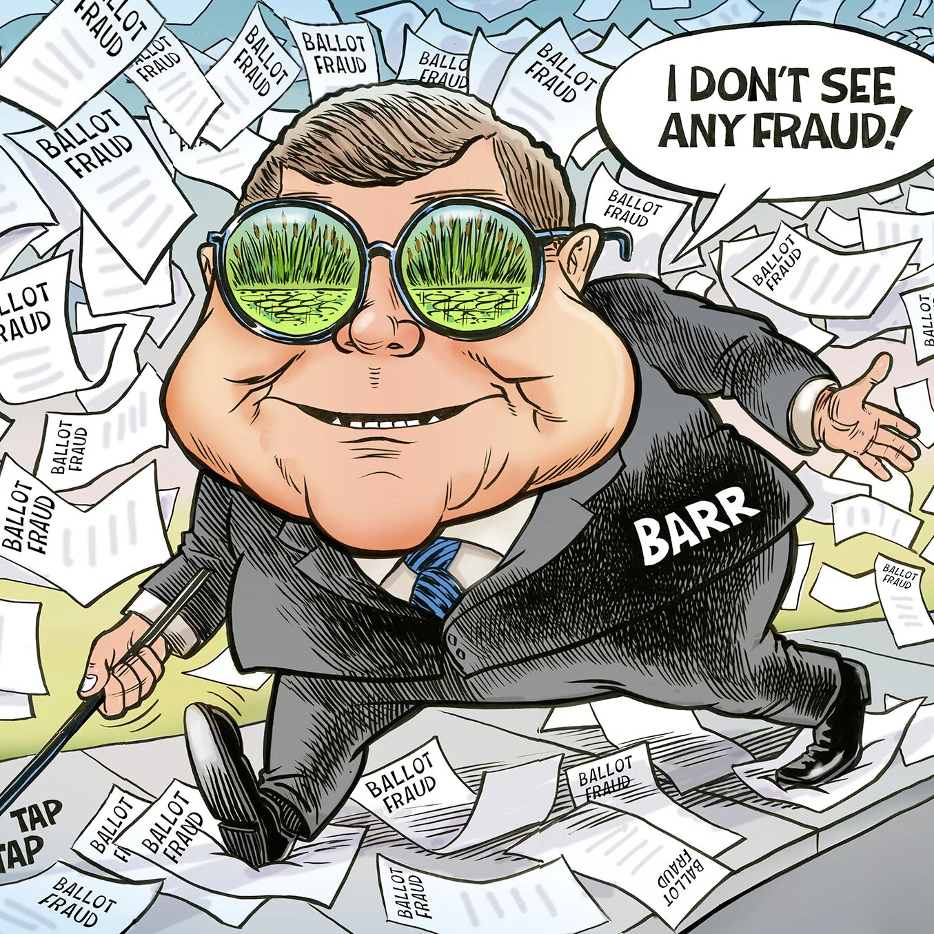 Barr's Blind Eye
