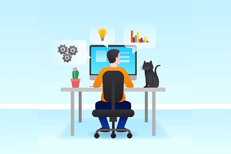 Working (and Eating) From Home