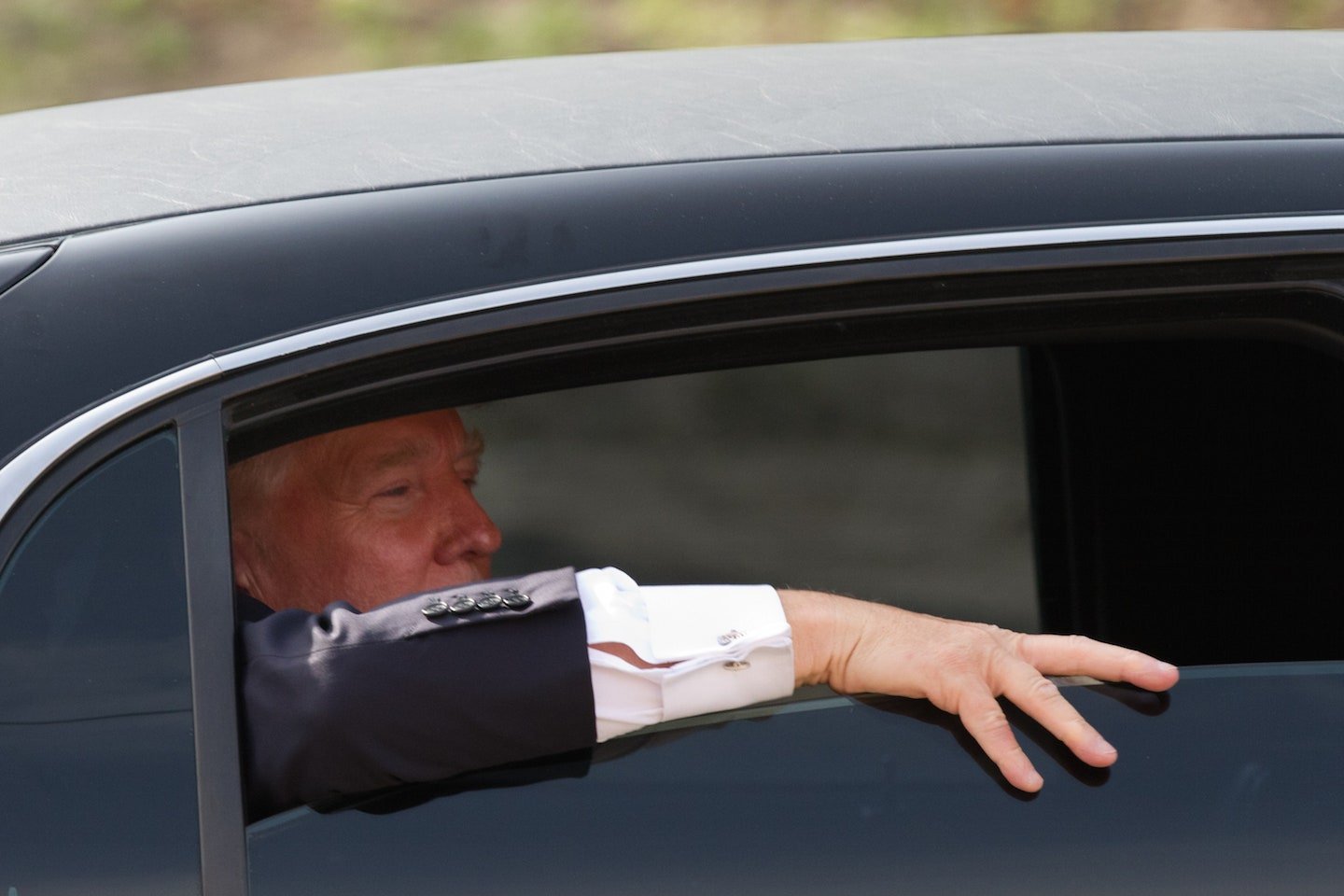 Both Hands On The Wheel