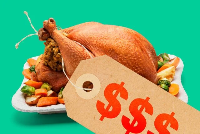 Turkey Day Sticker Shock