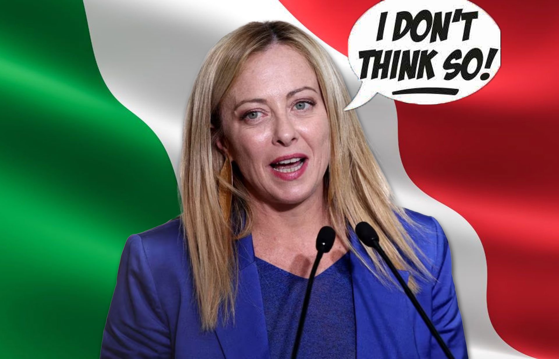 Italy Rejects Woke Insanity