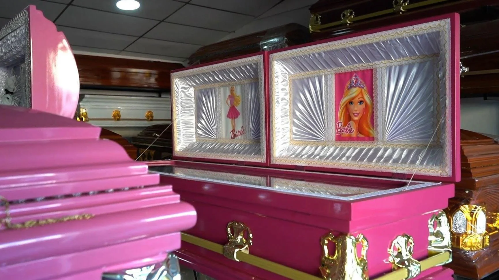 Barbie Doll Coffin