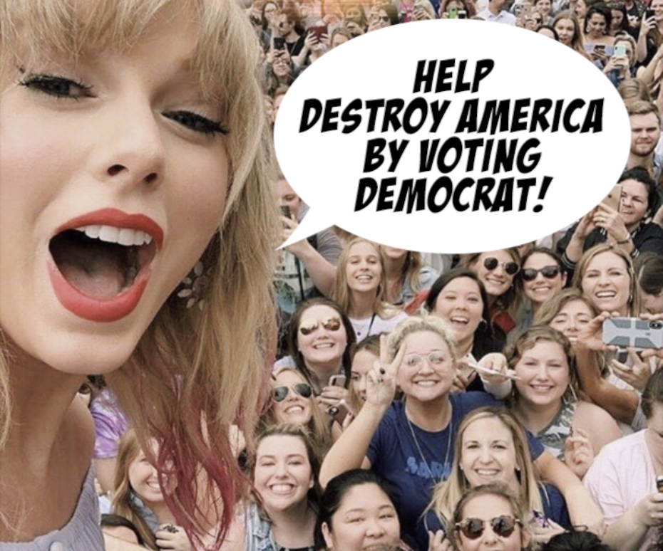 Taylor Swift's Democrat Army