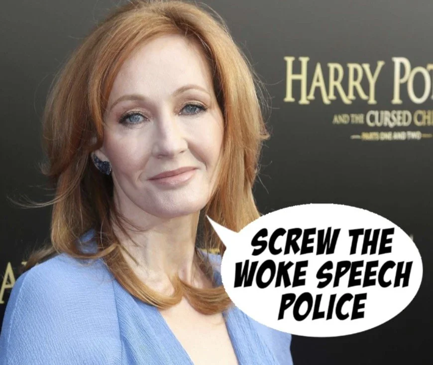J.K. Trolls The Woke Mob