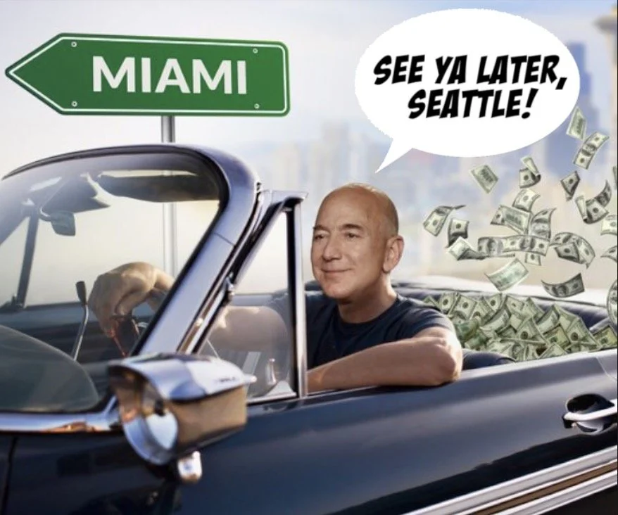 Jeff Bezos' Florida Tax Dodge