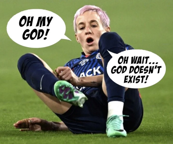 God Humbles Atheist Soccer Chick