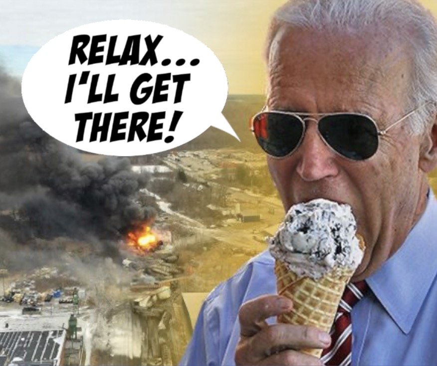 Biden Snubs East Palestine
