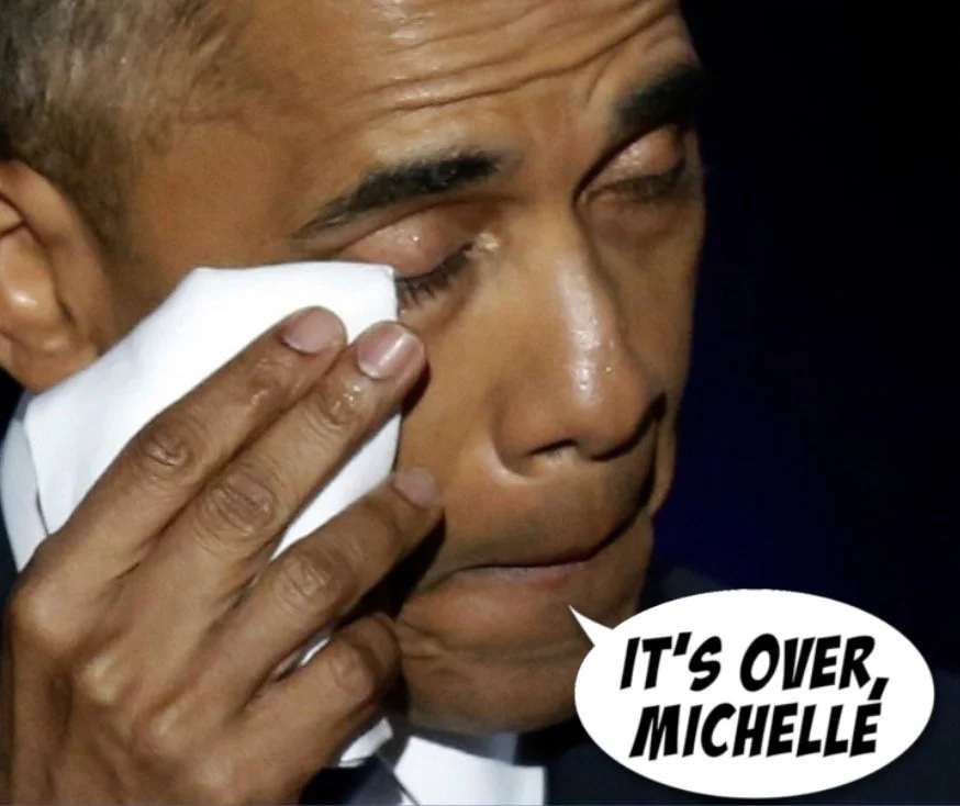 Obama Calls It Quits