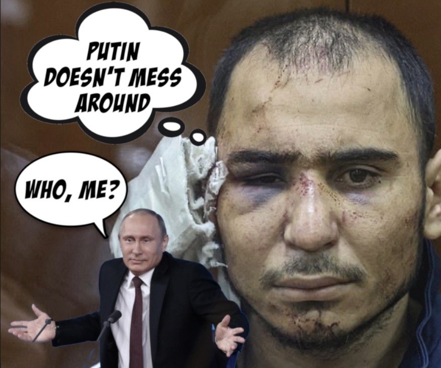 Terrorist Forced To Eat Own Ear