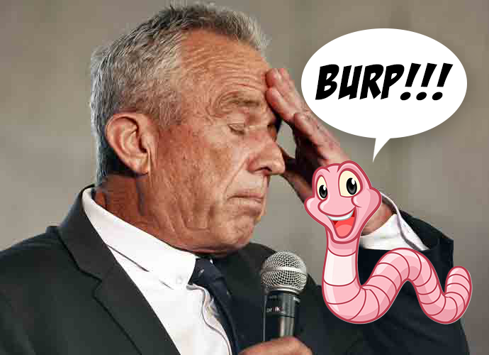 A Worm Ate His Brain