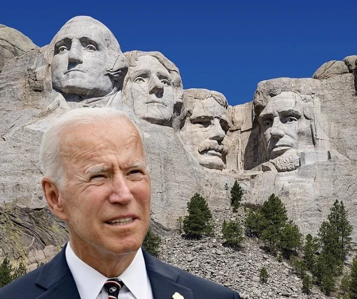 Joe Biden On Mount  Rushmore?