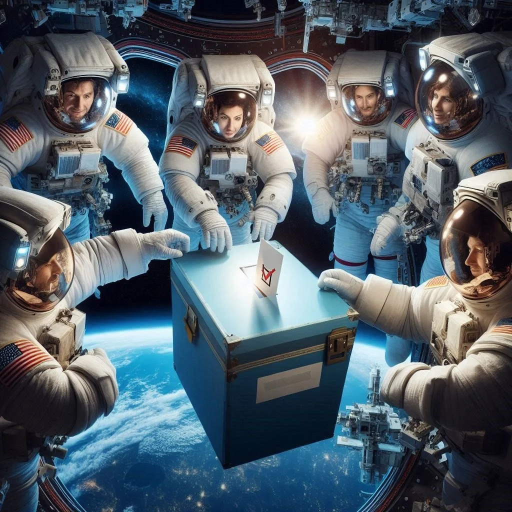 Voting From Outer Space