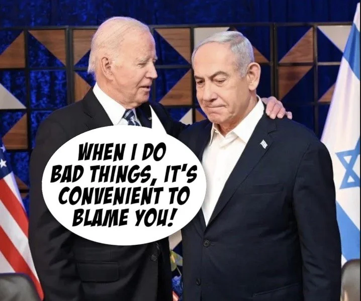 Biden Makes Bibi The Scapegoat