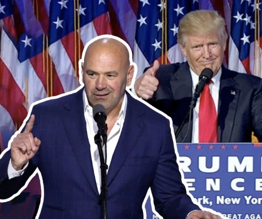 Dana White Fights For Trump
