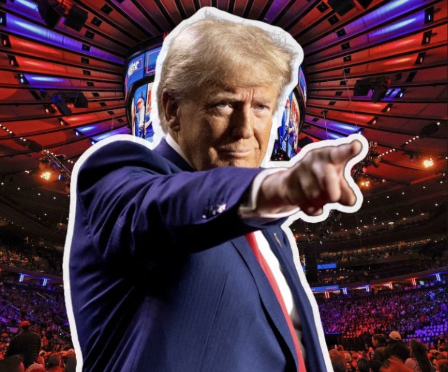 Donald Trump Rocks The Garden