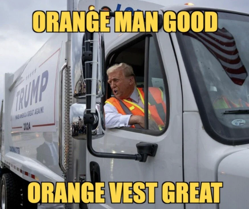 Trump Takes Out The Trash
