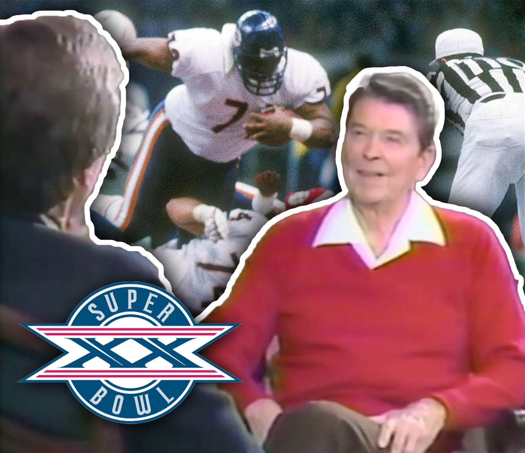 Reagan Talks Super Bowl 20