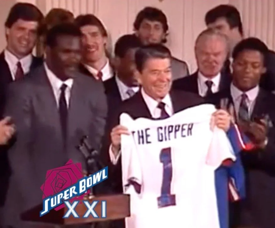 Reagan Honors '86 NFL Champs