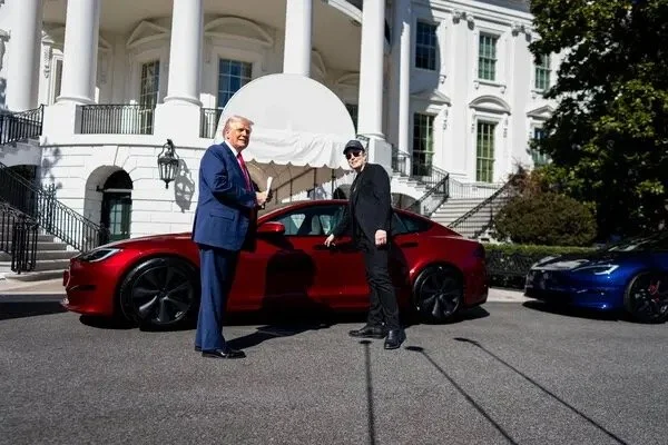 Trump's Brand New Tesla