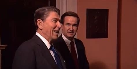 Reagan Thanks Pat Buchanan