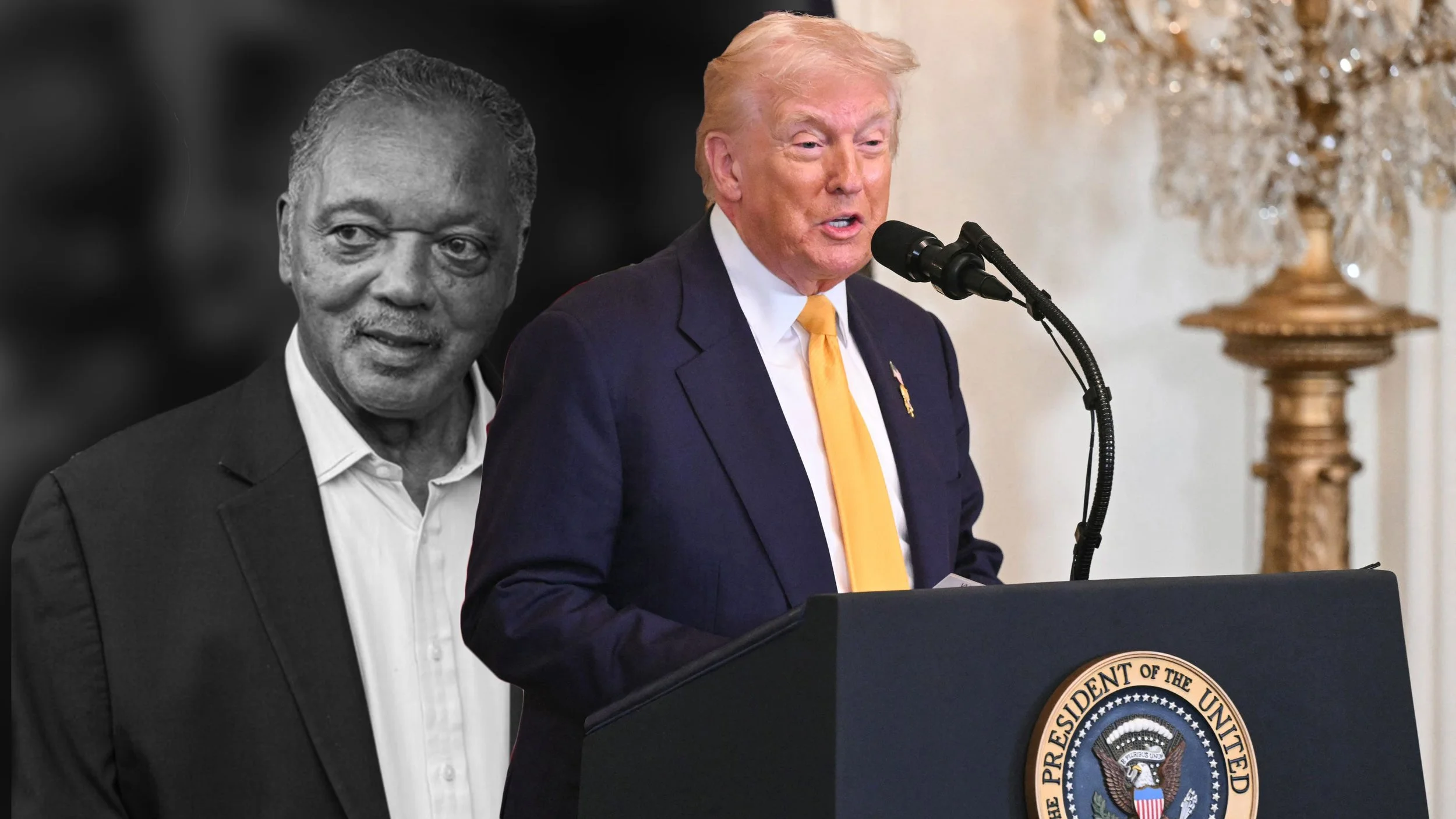 Trump Honors Jesse Jackson