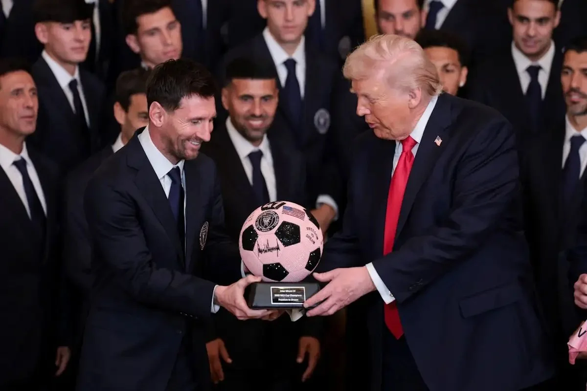 Trump Honors Lionel Messi