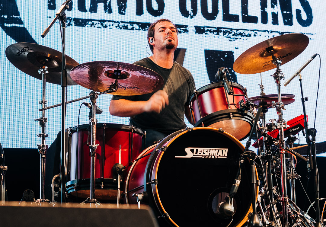 Travis Collins' drummer