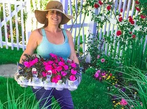 Peonies, Renée Clermont of Second Nature Designs, Transplanting Roses: 64