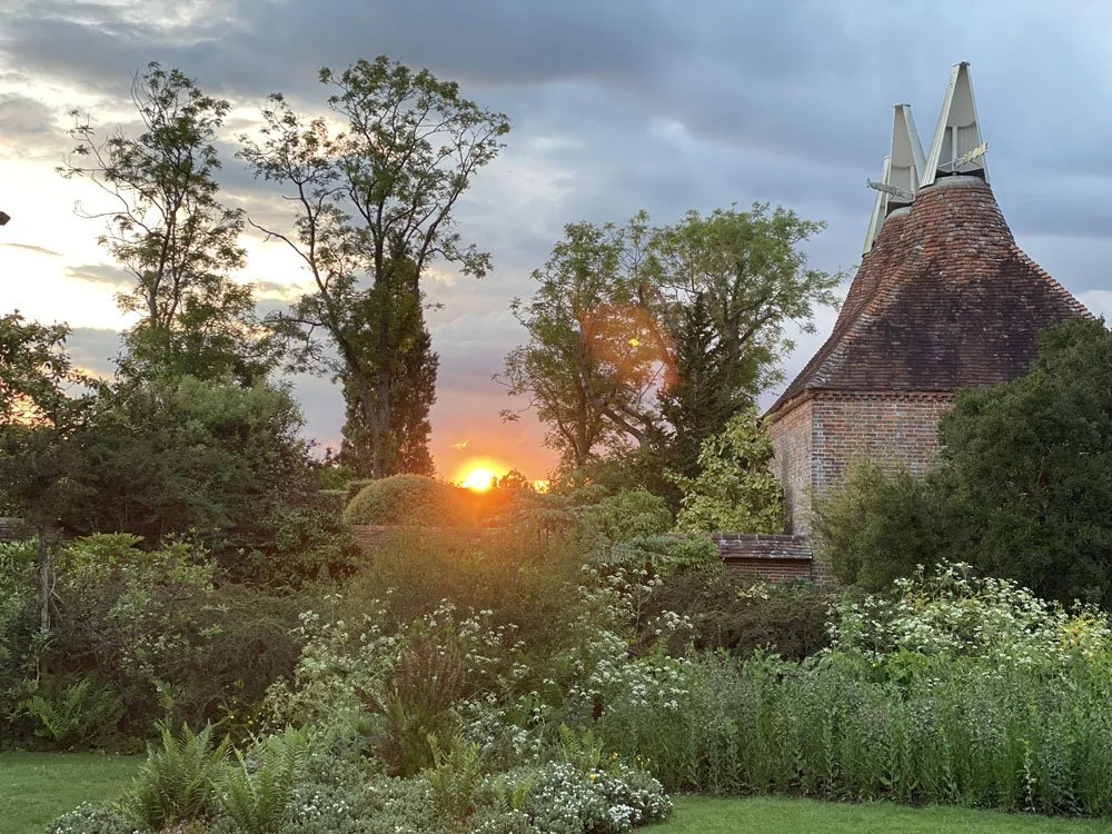Sunset at Great Dixter by Marianne Wilbur