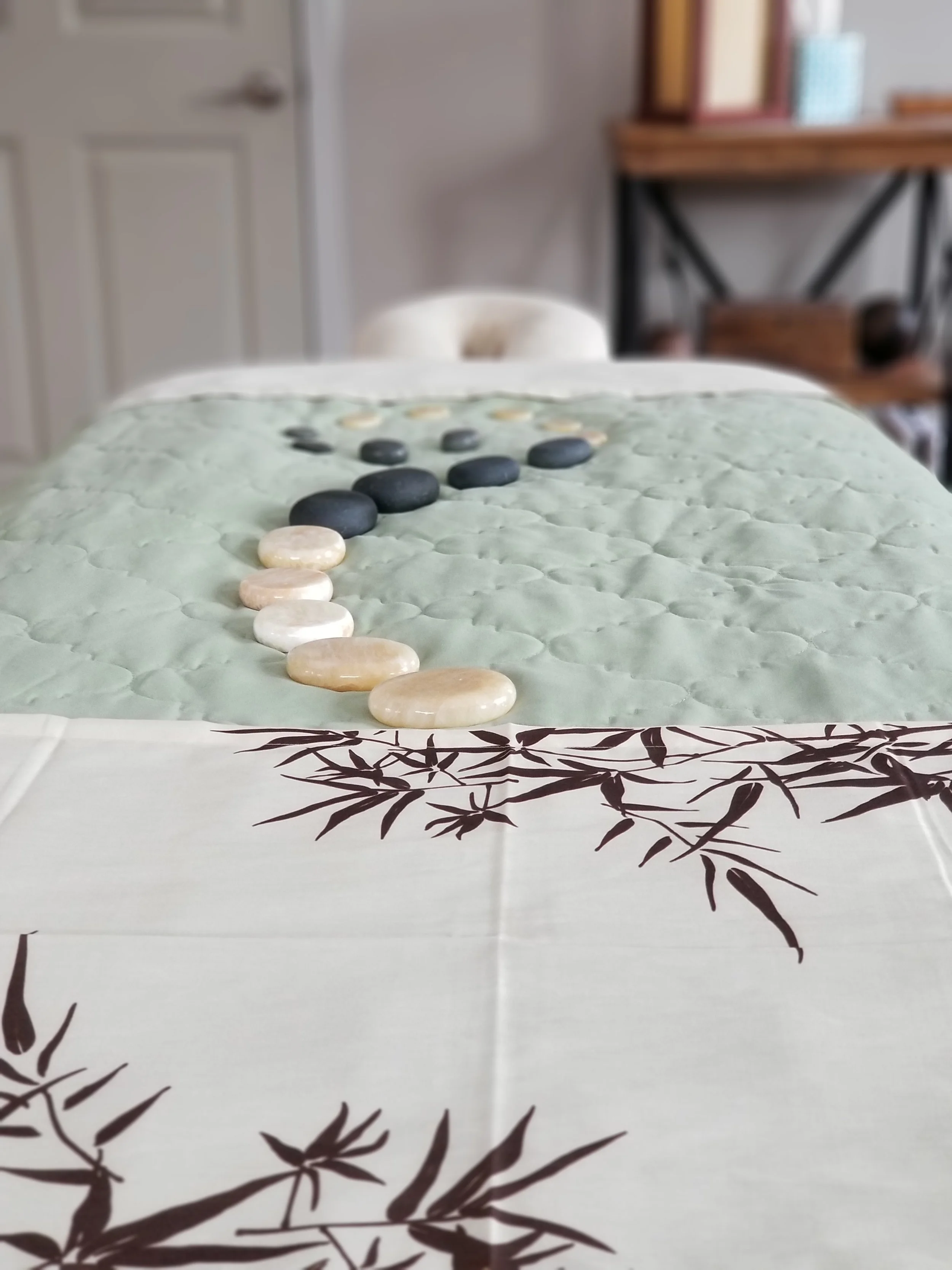 Add hot stones for increased relaxation!