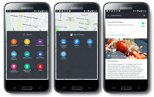 8. NEARBY FEATURE Applying partners content to the map canvas